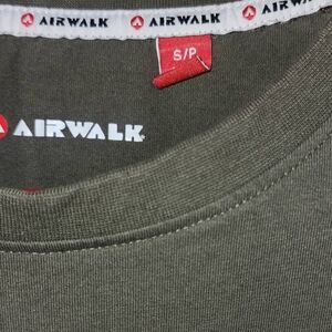 Airwalk Men's Olive Longsleeve Tee
